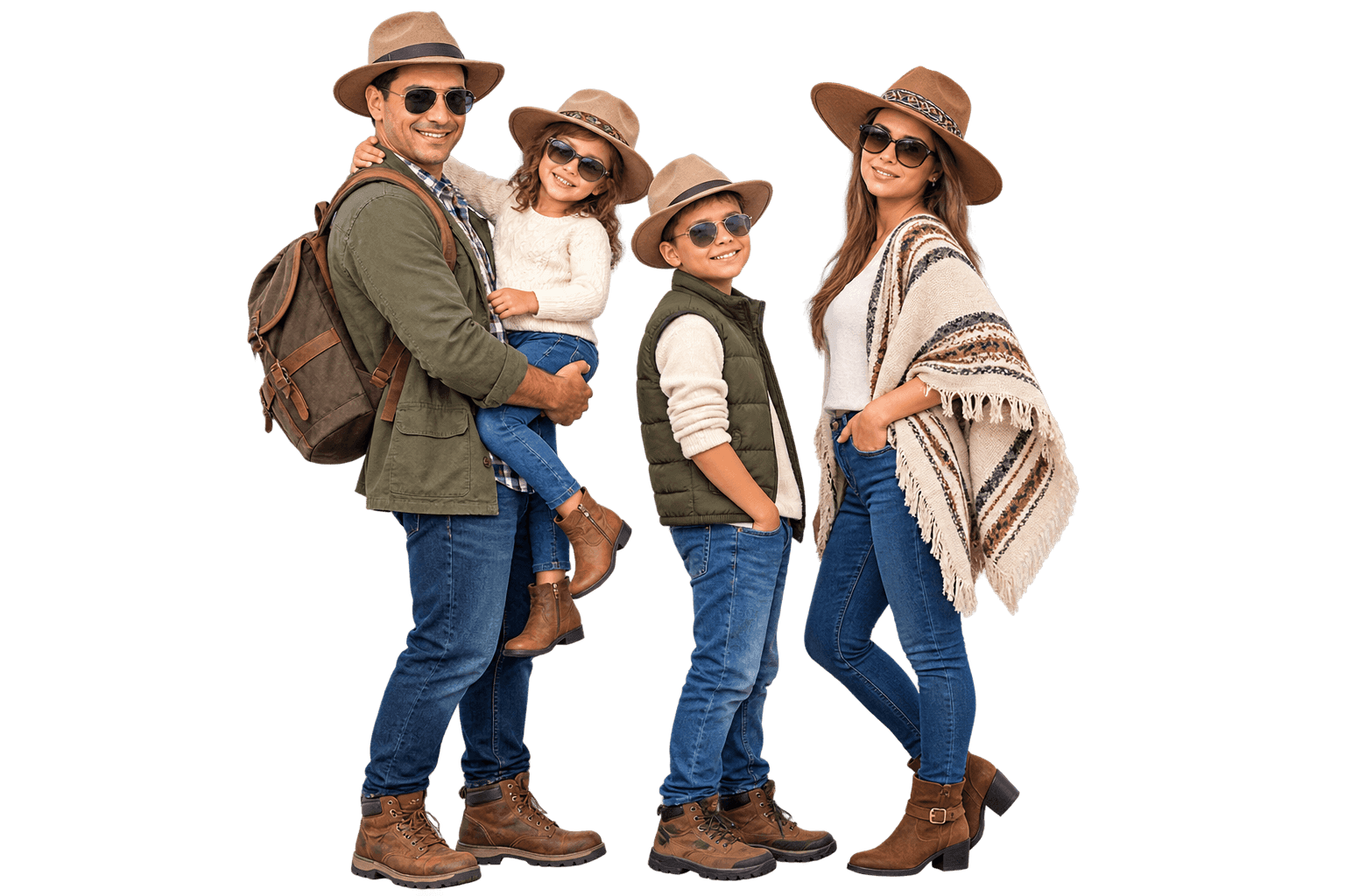 Familia aventurera con estilo campestre (1)